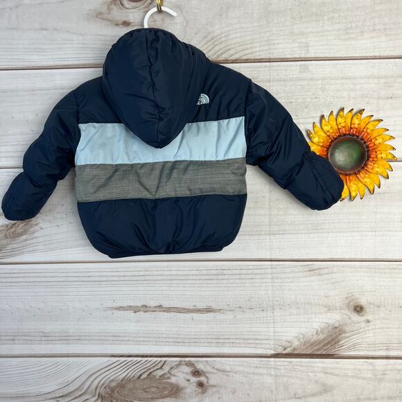 The North Face Infant Baby Moondoggy 550 Puffer Jacket Coat 3-6M - Picture 2 of 3